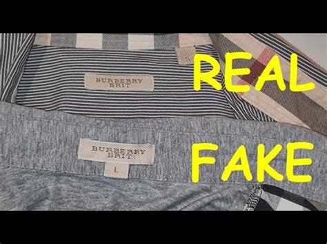 burberry brit shirt real vs fake|authentic vintage burberry.